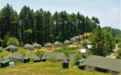 dhanaulti and camping in uttarakhand