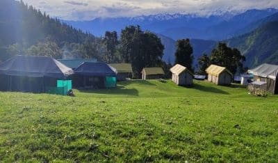global adventure camp homestay camping in chopta