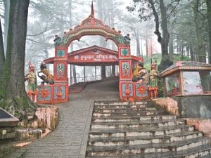 jakhoo temple visit during camping in shimla