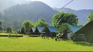 jungle retreat camping in rishikesh