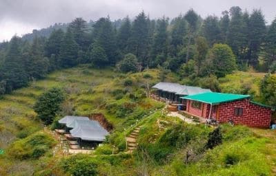 kanatal majestic cottage camping in kanatal