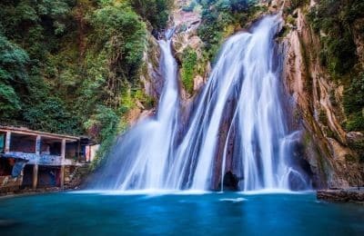 kempty fall - places in mussoorie