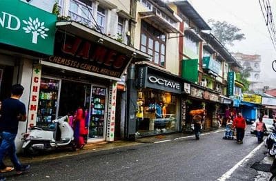 mall road - places in mussoorie