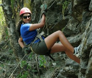 Rock Climbing and Rappelling in Kanatal