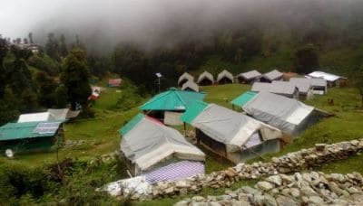rudra camps tents and camping in chopta