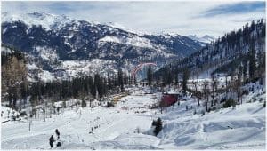 solang-valley visit during camping in manali