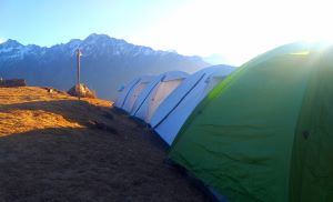 unchi dhar camping in auli