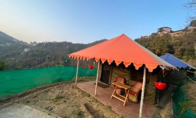 whistling woods camping in nainital