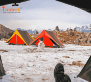 camping during kuari pass summit